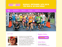Tablet Screenshot of dottodotrun.org